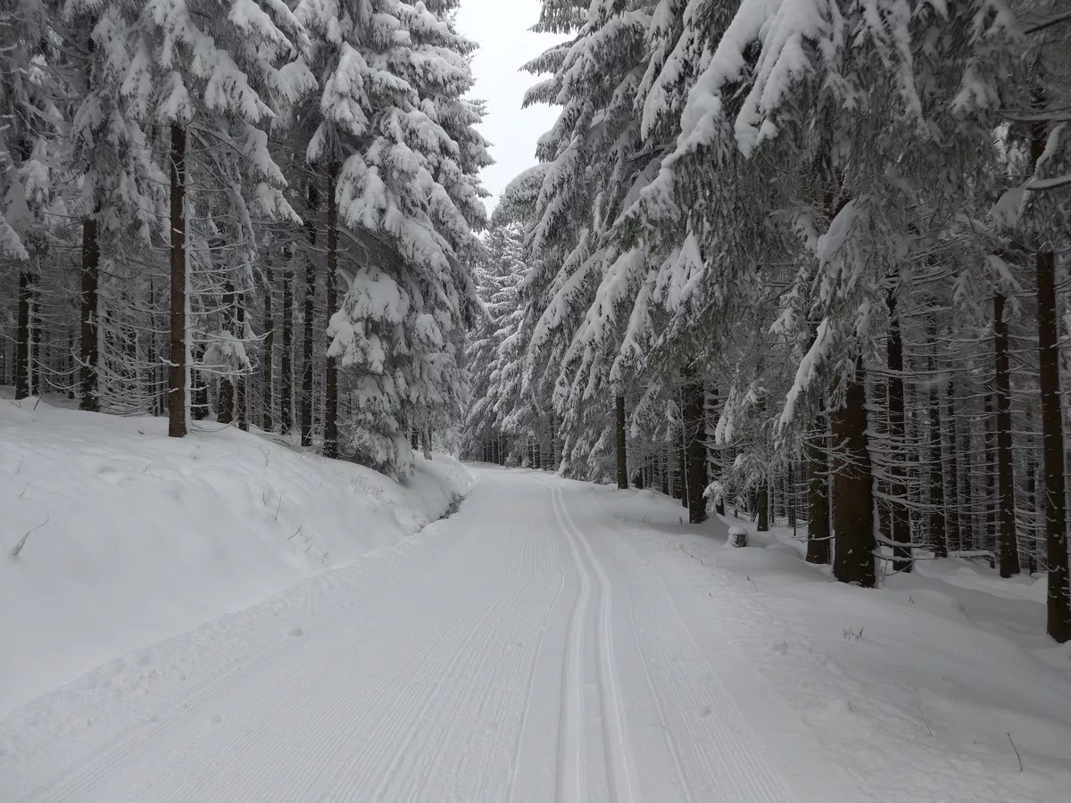 Skiwanderweg von Altenberg nach Obenbärenburg