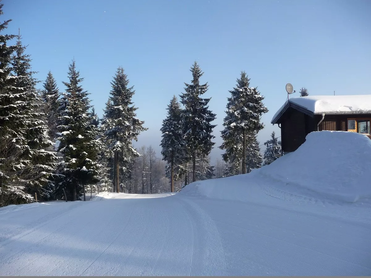 Bergstation des Sessellifts bei Rehefeld