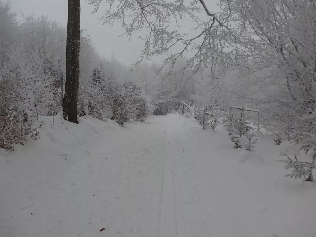Skiwanderweg Rote Runde (Ruské kolo)