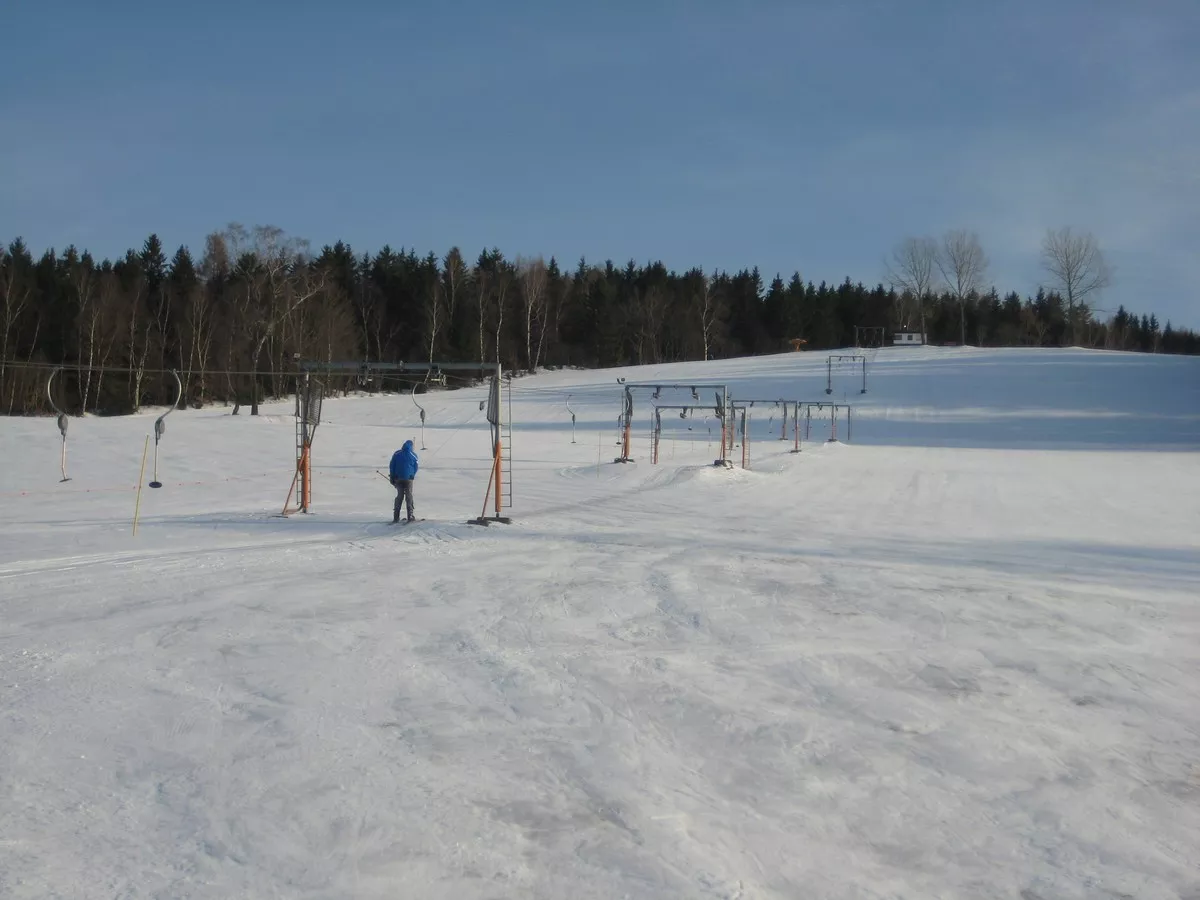 Am Skilift Markersbach
