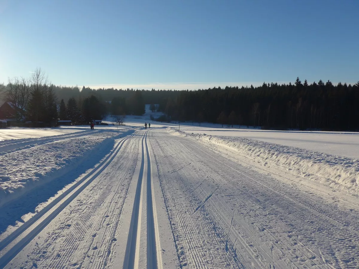 14-Kilometer-Loipe bei Kottenheide