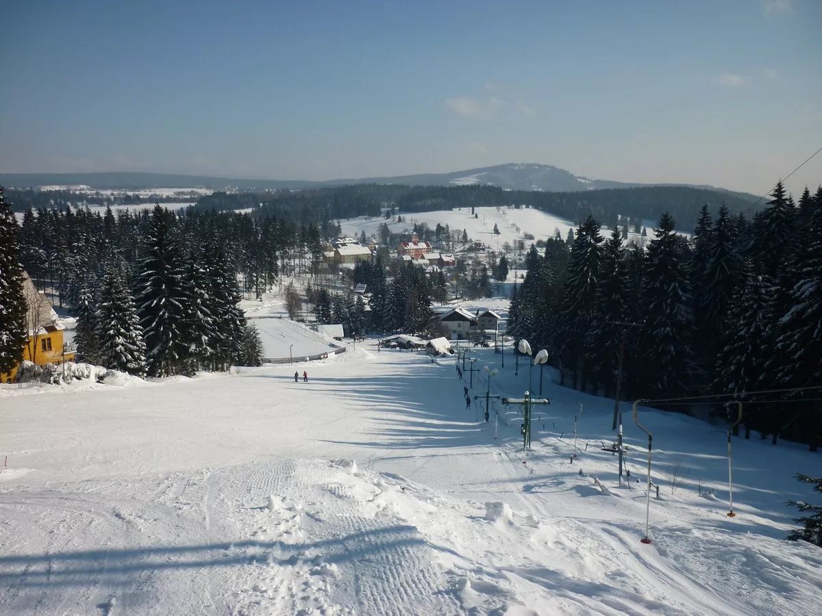 Skigebiet Pernink Nadrazi (Bahnhof)