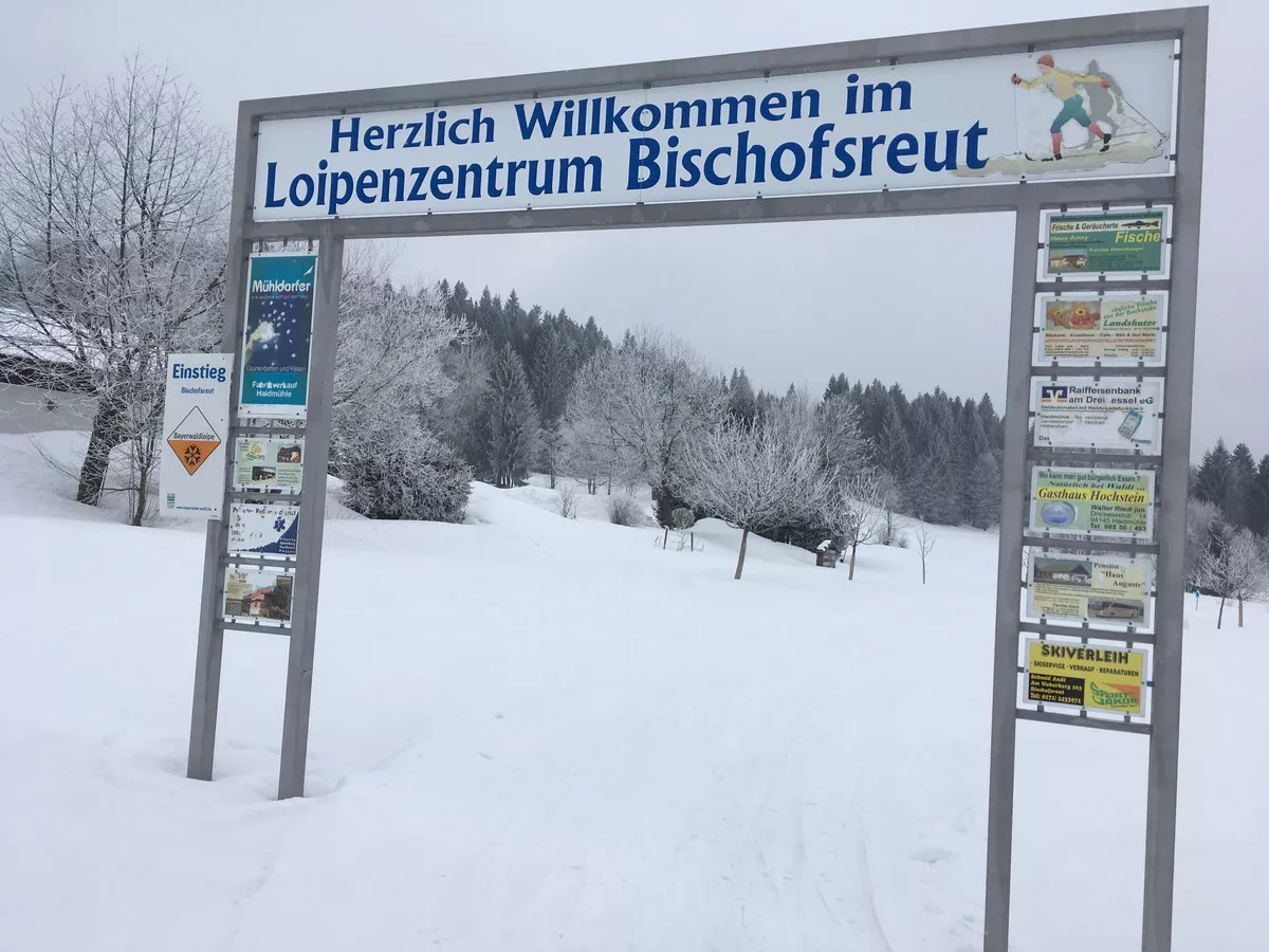 Loipeneinstieg Bischofsreut