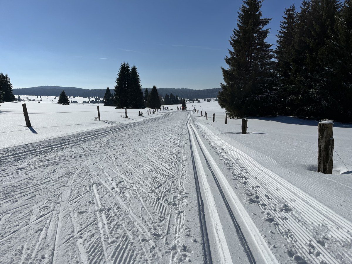 Skimagistrale bei Rolava