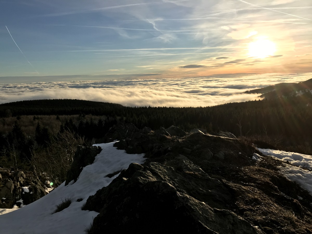 Blick vom Berg Meluzina (Wirbelstein)