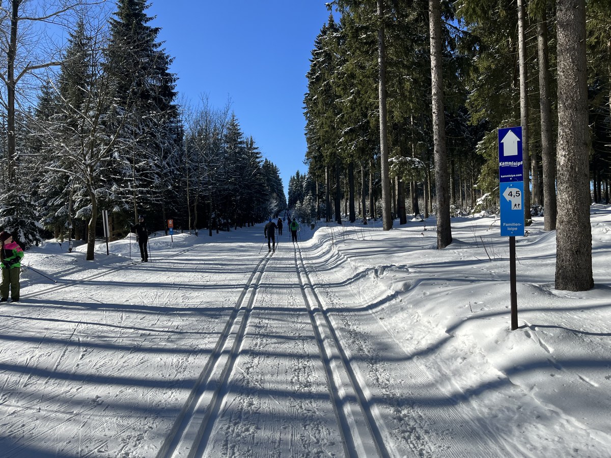 Kammloipe bei Johanngeorgenstadt