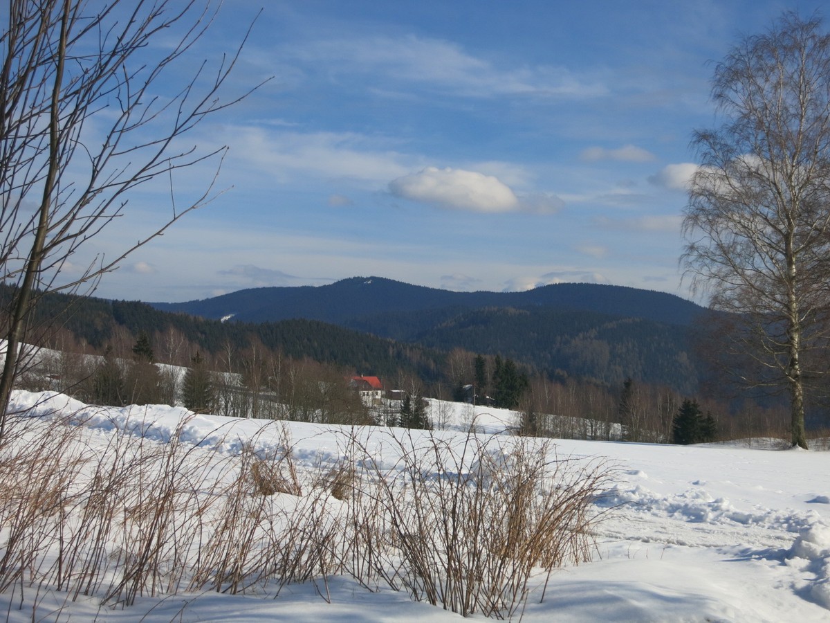 Nahe Bublava, Blick zum Spicak