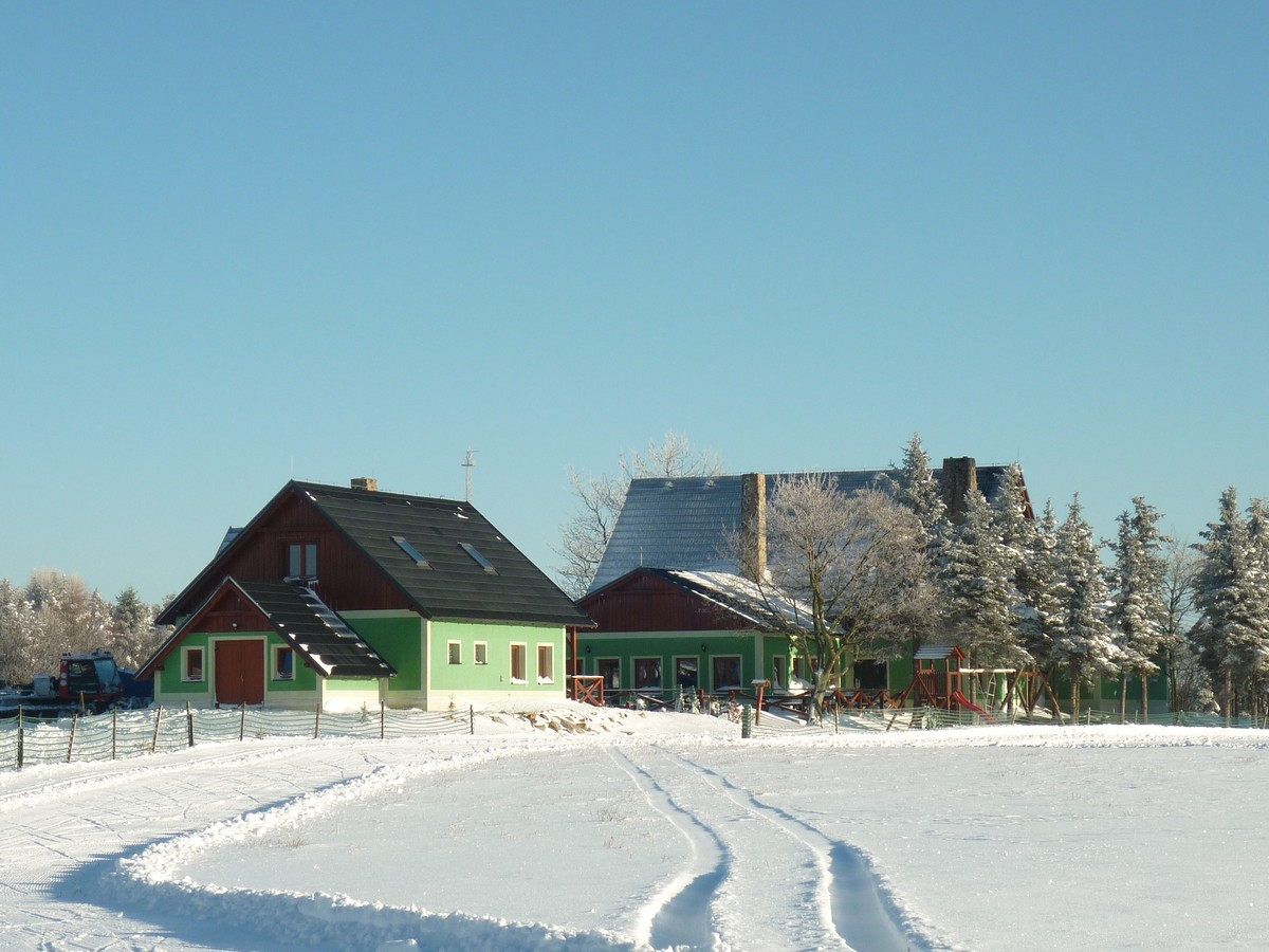 Loipeneinstieg Dlouha Louka - Pension Rozcestí