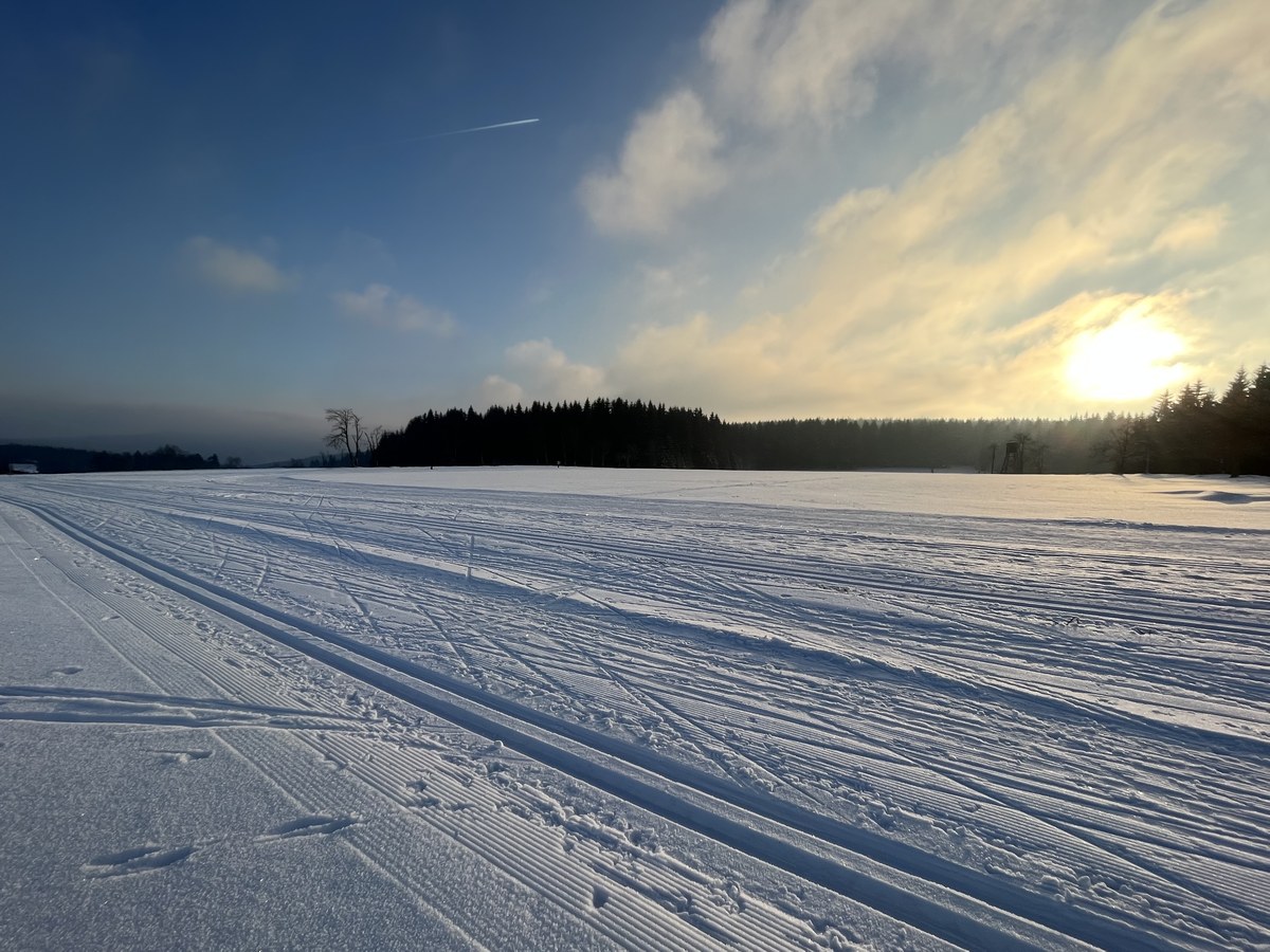 Loipe bei Jöhstadt