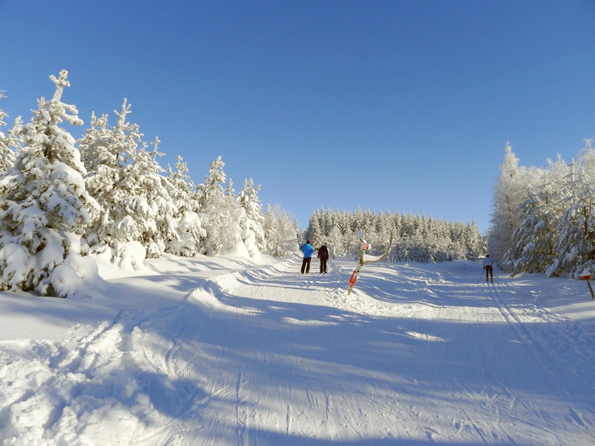 Osterzgebirgsloipe / SM bei Altenberg