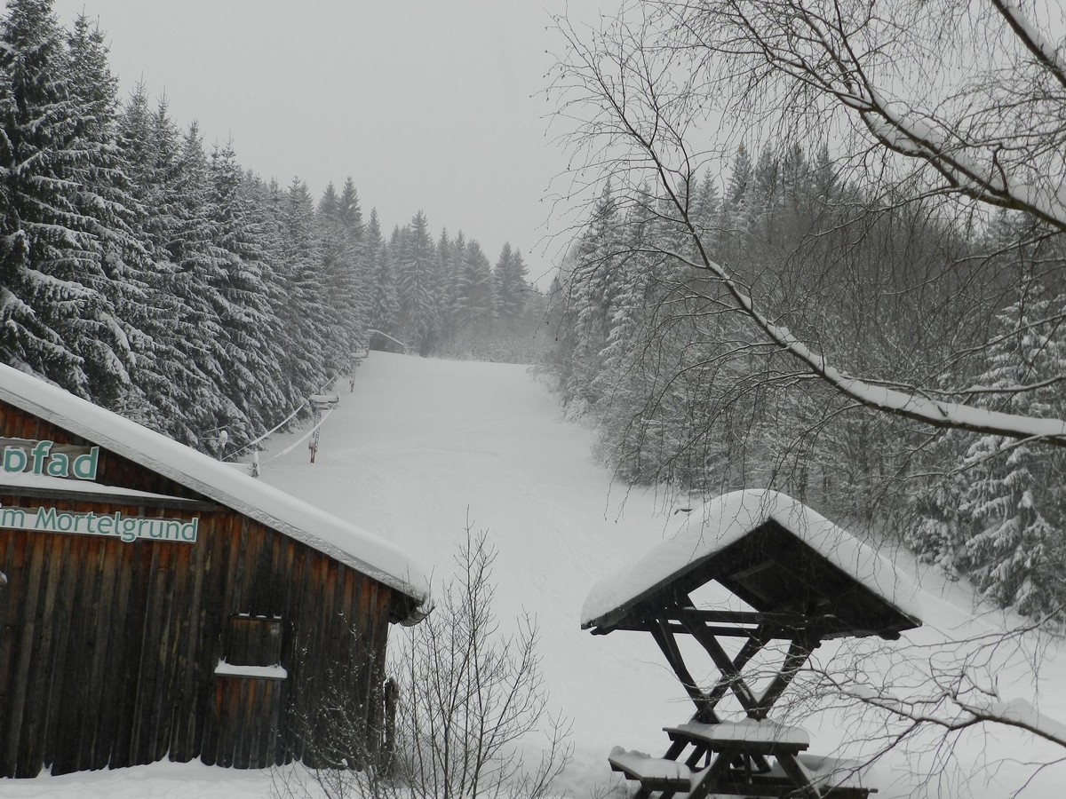 Skihang Sayda im Mortelgrund