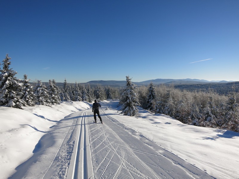 Blick Richtung Riesengebirge