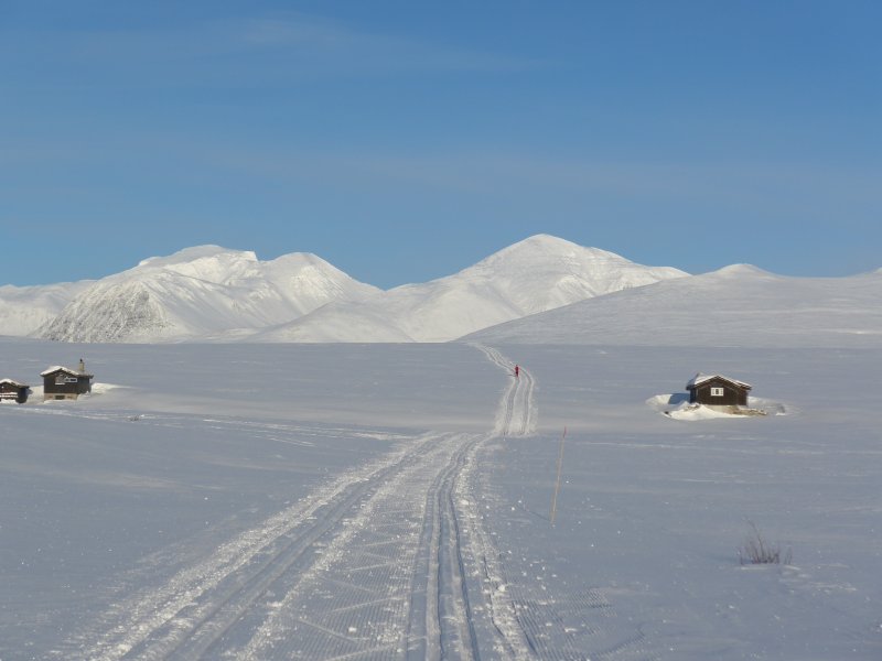 Das Rondane-Gebirge fest im Blick