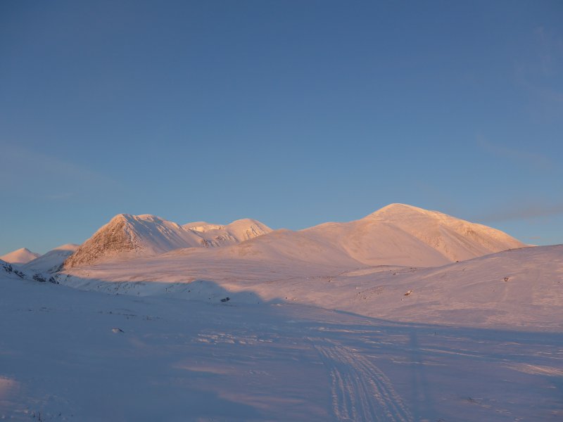 Wunderschönes Panorama in der Abendsonne