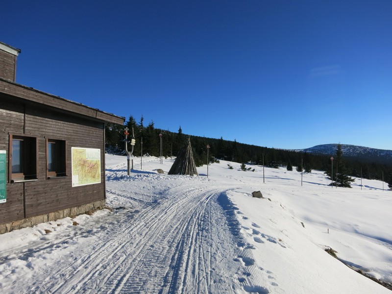 An der Bergbaude Vosecká bouda